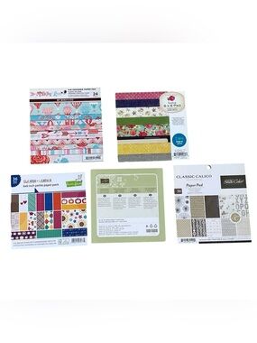 Paper Pad (Bundle of 5) 6"x6" Pads